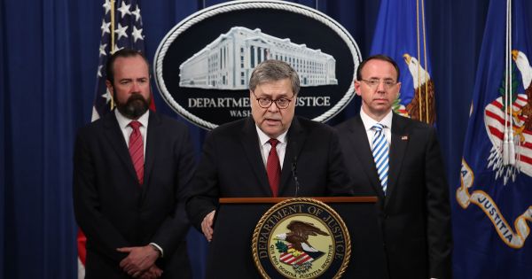 Bộ Tư pháp Mỹ công bố đầy đủ báo cáo điều tra của Robert Mueller