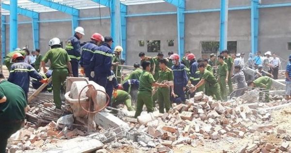 Vụ sập tường ở Vĩnh Long: Thêm 1 nạn nhân tử vong