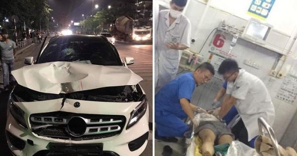 Hà Nội: Tài xế Mercedes tông 2 phụ nữ tử vong rồi bỏ chạy