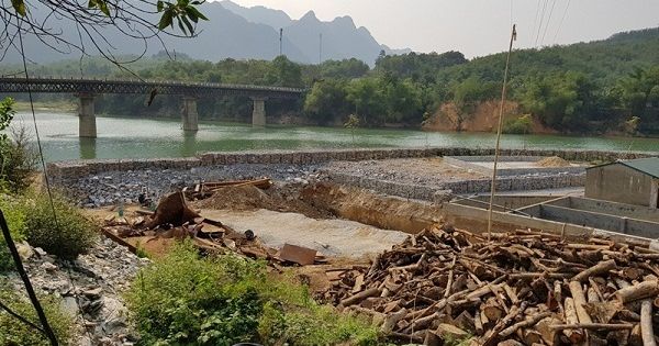 Thanh Hóa: Xử lý HTX Hợp Phát vi phạm việc đổ đất đá lấn chiếm sông Mã