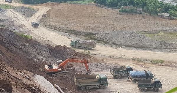 Ninh Bình: Đại công trường khai thác khoáng sản hết phép