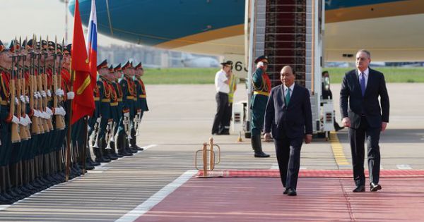 Thủ tướng Nguyễn Xuân Phúc thăm chính thức Liên Bang Nga: Trao đổi nhiều dự án hợp tác quan trọng