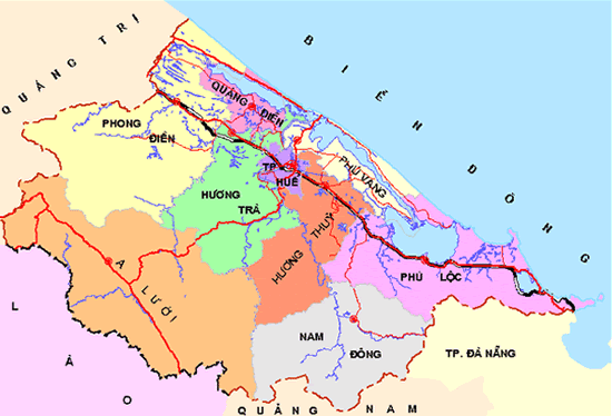 Xác định địa giới hành chính giữa Thừa Thiên - Huế và Quảng Trị