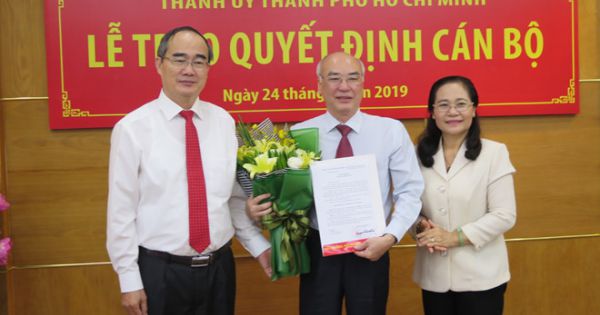 Ông Phan Nguyễn Như Khuê được bổ nhiệm làm Trưởng ban Tuyên giáo Thành ủy TPHCM