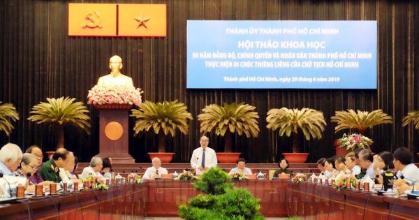 50 năm TPHCM thực hiện Di chúc của Chủ tịch Hồ Chí Minh