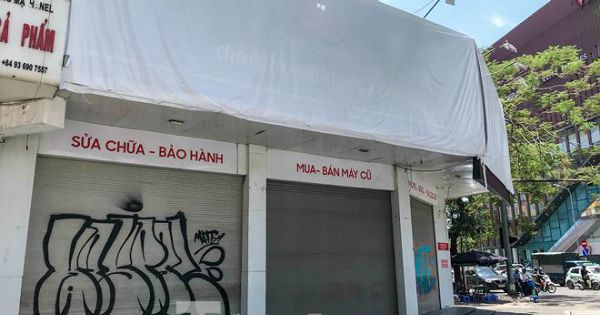 Chuỗi cửa hàng Nhật Cường “phủ bạt, che biển hiệu” sau khi ông chủ bỏ trốn