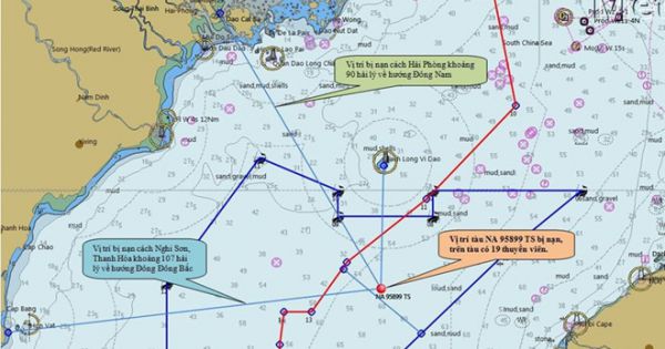 Hải Phòng: Sử dụng thiết bị lặn siêu vi tìm 9 ngư dân mất tích