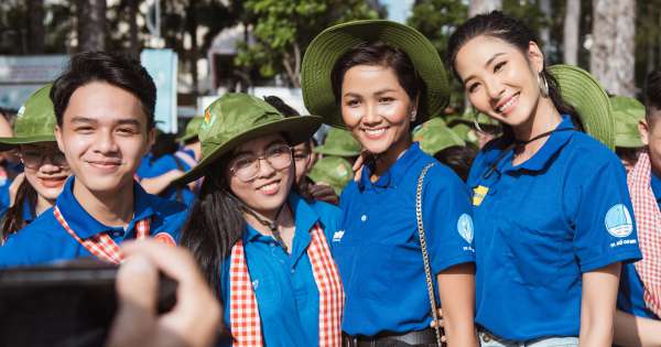 Hoa hậu H’Hen Niê và Aá hậu Hoàng Thùy làm đại sứ chiến dịch “Mùa hè xanh 2019”