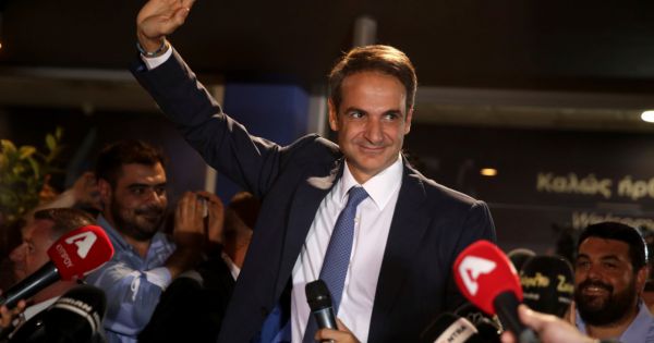 Bầu cử Hy Lạp: Lãnh đạo đối lập Kyriakos Mitsotakis tuyên bố chiến thắng