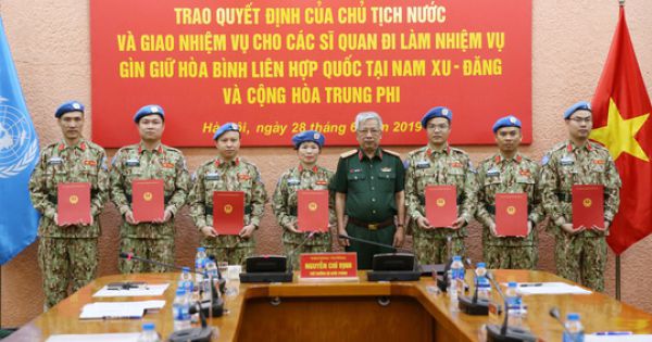 Sĩ quan gìn giữ hòa bình Việt Nam và hành trình trở lại Trung Phi