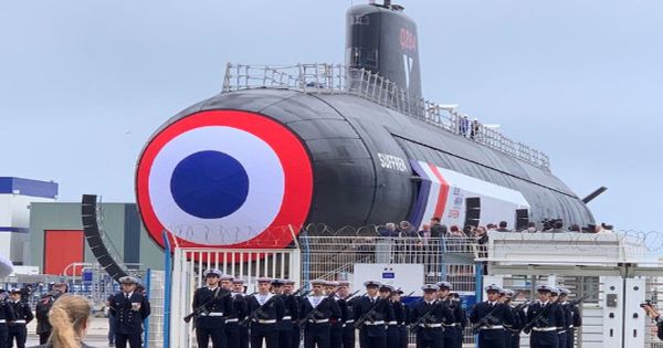 Quân đội Pháp hạ thủy tàu ngầm hạt nhân trang bị tên lửa hành trình