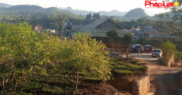Khu du lịch sinh thái Mộc Châu Sunrise Ecolodge xây dựng khi chưa được cấp phép