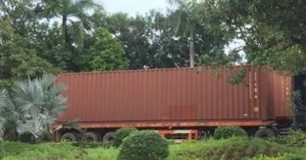 Tây Ninh: Xe Cotainer hàng quá cảnh bị rút ruột trị giá 36.000 USD