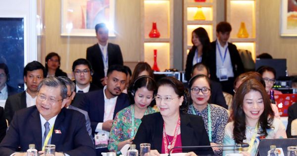Chủ tịch Quốc hội Nguyễn Thị Kim Ngân dự họp Ban Chấp hành AIPA 40