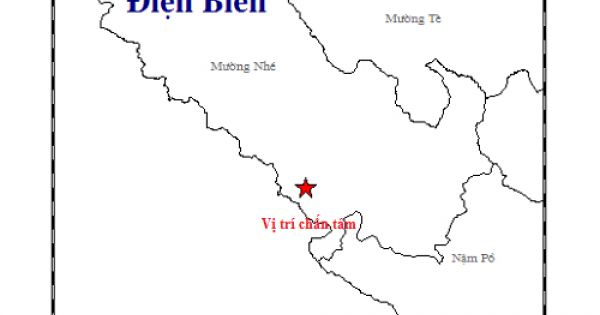 Điện Biên xảy ra trận động đất thứ 8 trong năm 2019