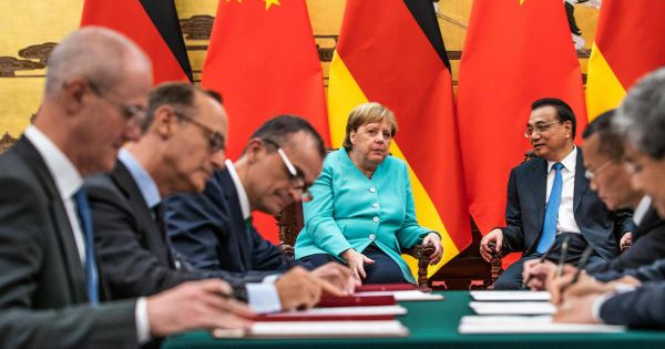Thủ tướng Đức thăm chính thức Trung Quốc, bàn về Hong Kong