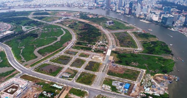 UBND TPHCM chấp thuận đề xuất đấu giá 4 lô đất ở khu đô thị mới Thủ Thiêm