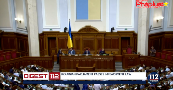 Quốc hội Ukraine thông qua dự luật luận tội tổng thống