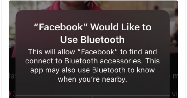 Facebook theo dõi vị trí người dùng qua Bluetooth