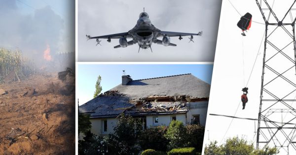 Tiêm kích F-16 của Bỉ rơi trong lúc tập trận