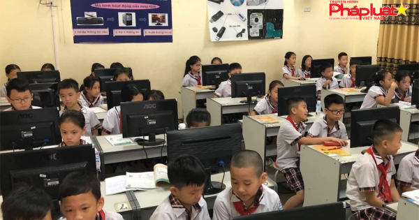 Lạng Sơn: Đẩy mạnh dạy Tin học cấp Tiểu học
