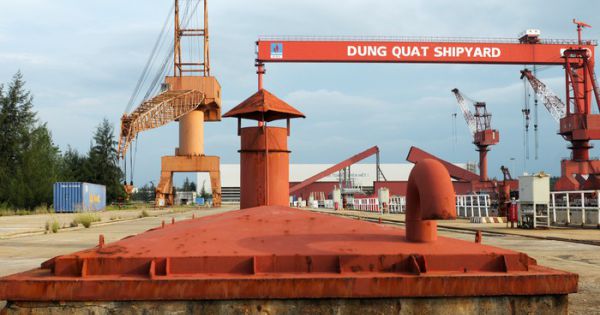 Nhà máy đóng tàu Dung Quất nợ gần 7.000 tỷ đồng