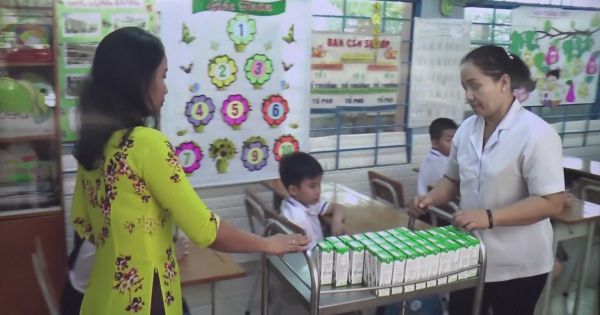 TP.HCM chính thức triển khai chương trình Sữa học đường