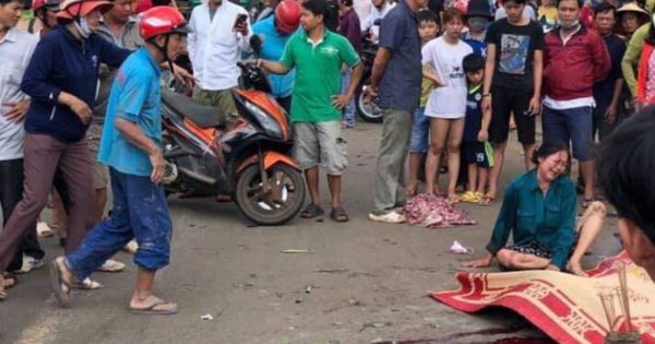 Tin tiếp vụ thùng xe container rơi đè chết người tại Bình Phước