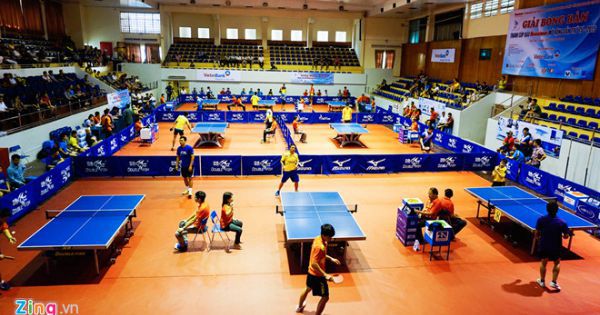 300 tay vợt tranh Giải bóng bàn các Câu lạc bộ Hà Nội mở rộng