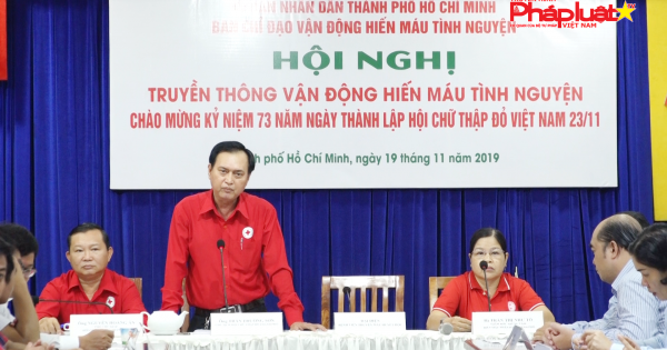 Truyền thông vận động hiến máu tình nguyện Nhân dịp kỷ niệm 73 năm ngày thành lập Hội CTĐ Việt Nam 23/11/1946- 23/11/2019