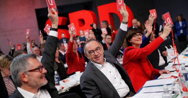 Đức: Đảng Dân chủ Xã hội Đức muốn duy trì liên minh cầm quyền