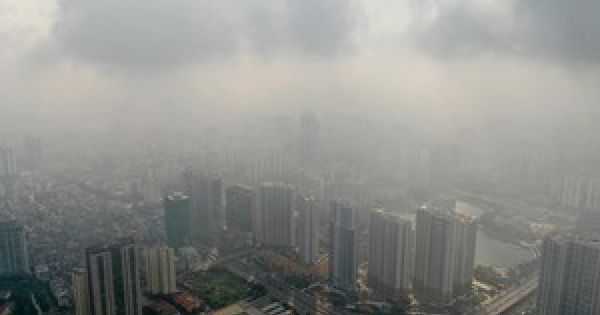 Ô nhiễm không khí lại vọt ngưỡng nguy hại vào sáng nay