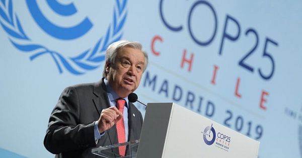 Tổng thư ký LHQ thất vọng vì kết quả của COP 25