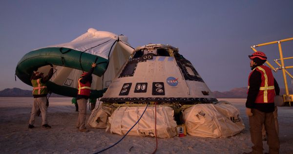 NASA: Tàu Starliner trở về Trái đất sau thử nghiệm thất bại