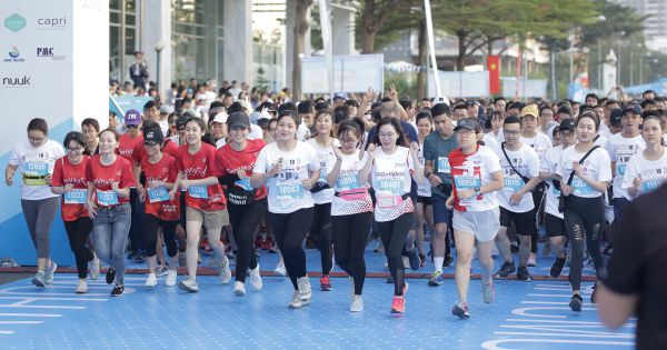 Hơn 9.000 người chạy bộ giải Marathon TP. HCM 2020