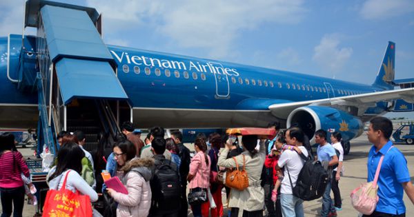 Vietnam Airlines dự kiến phục vụ gần 600 chuyến bay mỗi ngày dịp cao điểm Tết