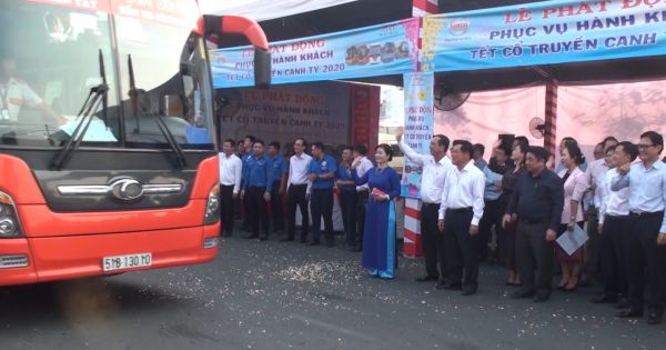 Tổng công ty Samco kết hợp cùng nhà xe chất lượng cao đưa đón hành khách về quê đón tết Canh Tý.