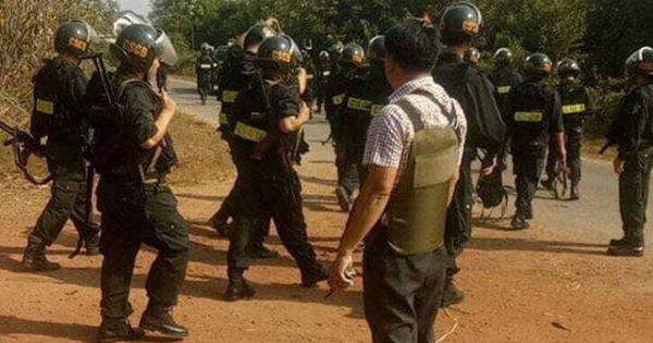 Hàng trăm Cảnh sát vây bắt Thượng úy Công an xả súng bắn chết 4 người