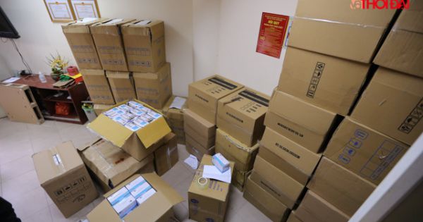 Hà Nội: Gần 100.000 khẩu trang y tế chưa rõ nguồn gốc bị thu giữ