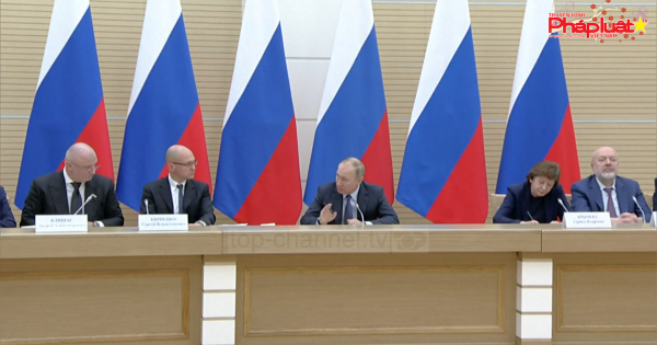 Tổng thống Nga Putin ký sắc lệnh trưng cầu ý dân về sửa đổi Hiến pháp