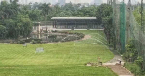 Hà Nội: Sân tập golf Cầu Diễn xây dựng không phép trên đất nông nghiệp