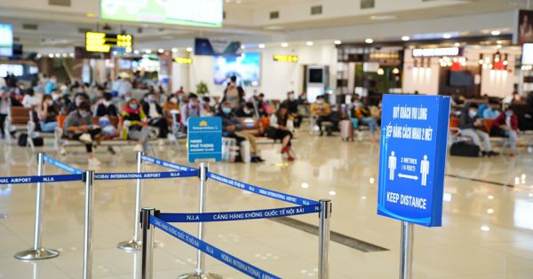 Chuyến bay tăng trở lại, sân bay Nội Bài thực hiện giãn cách ra sao?