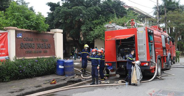 Khởi tố vụ án để điều tra hỏa hoạn tại Khu công nghiệp Phú Thị