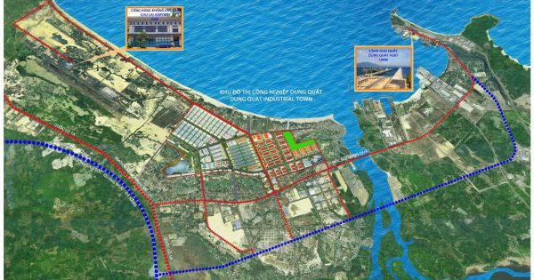 Quảng Ngãi xin lùi tiến độ Dự án Khu đô thị công nghiệp Dung Quất