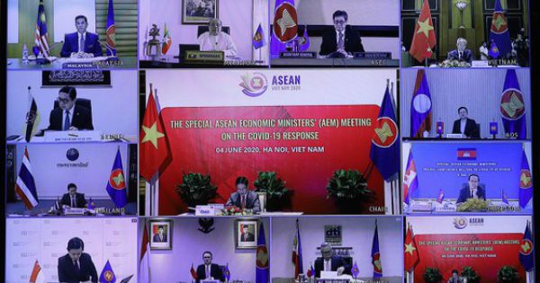 Việt Nam chủ trì hội nghị bộ trưởng kinh tế ASEAN đặc biệt về ứng phó đại dịch Covid-19