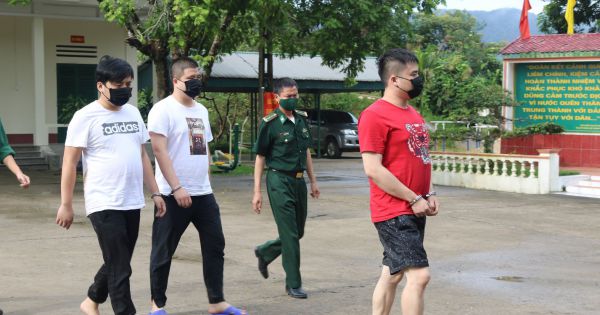 Bắt giữ nhóm người nhập cảnh trái phép vào Việt Nam