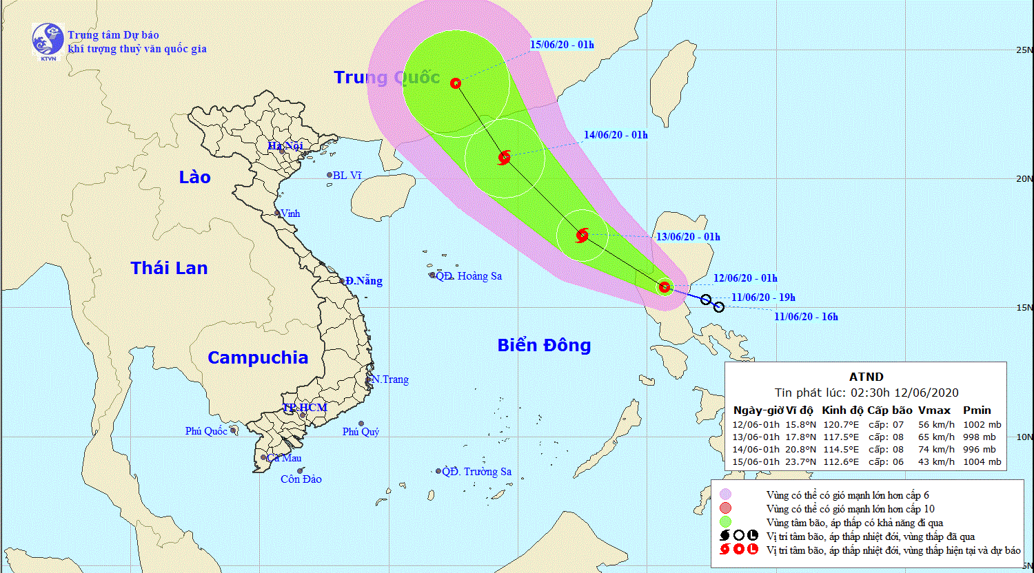 Biển Đông có khả năng đón cơn bão đầu tiên trong năm do áp thấp nhiệt đới