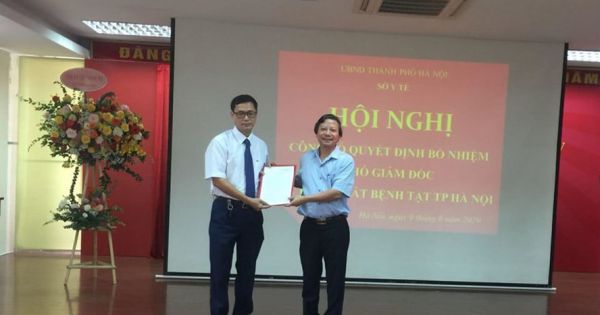 PGĐ Bệnh viện Tim Hà Nội được bổ nhiệm PGĐ Trung tâm Kiểm soát bệnh tật Hà Nội