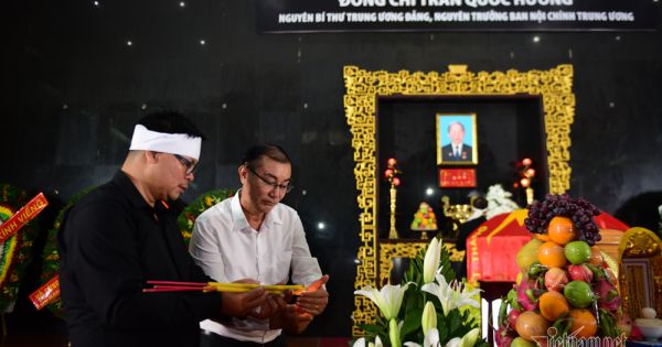 Tang lễ nhà tình báo huyền thoại Mười Hương diễn ra với sự có mặt các lãnh đạo Đảng, Nhà nước