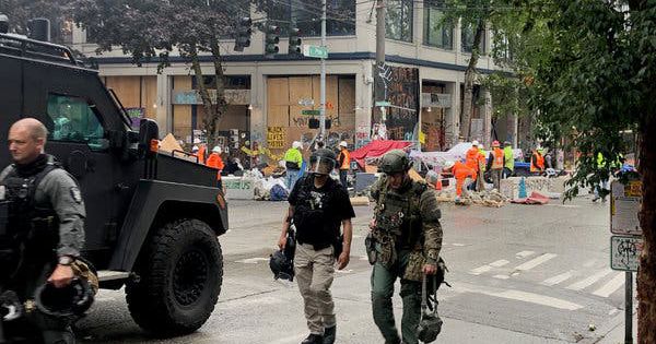 Mỹ: Cảnh sát Seattle giải tán khu vực bị người biểu tình chiếm giữ